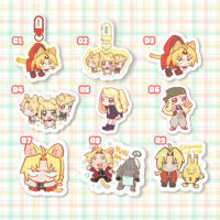 Image 2 of [FMA] keychains&stickers