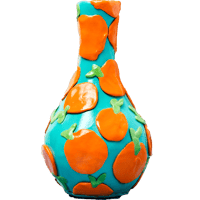 Image 1 of Sunny Orange Vase