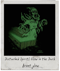 Image 3 of Disturbed Spirit - glows in the dark!