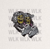 Image 2 of Gravesol X Wasteland Pin / Sticker Pack