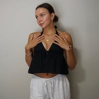 Image 3 of Babydoll Top / Black