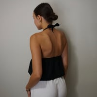 Image 2 of Babydoll Top / Black