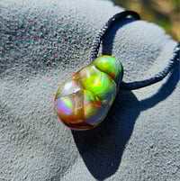 Image 3 of Fire Agate Pendant (reversible)