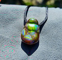 Image 4 of Fire Agate Pendant (reversible)