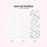 kaomoji bubbles.