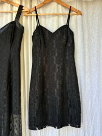 Image 3 of Vintage lace little black dress by Jonathan Elliot