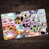 Image 1 of Yummy! Hexagon Yu-Gi-Oh! Playmat