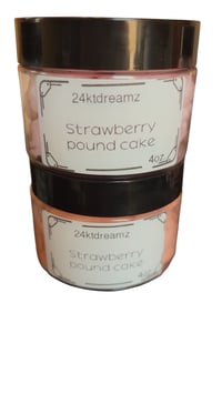 Image 1 of 4oz. Strawberry pound cake 