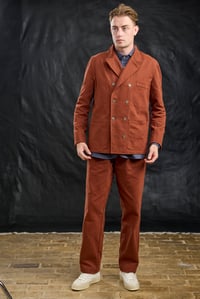 Image 6 of Paris worker Jacket - Rust *M available £380.00