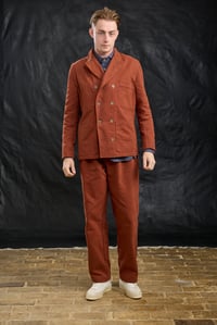 Image 4 of Paris worker Jacket - Rust *M available £380.00