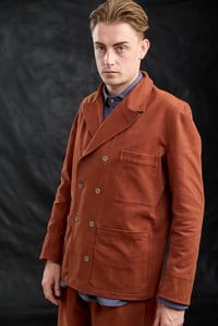 Image 7 of Paris worker Jacket - Rust *M available £380.00