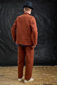 Image 18 of Paris worker Jacket - Rust *M available £380.00