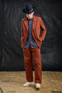 Image 2 of Paris worker Jacket - Rust *M available £380.00