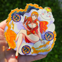 Image 1 of Storm Navigator Pin (Red Dress)