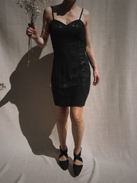 Image 2 of Vintage lace little black dress by Jonathan Elliot