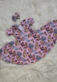 Image 1 of Paw 🐾 patrol dress and bow short sleeve 