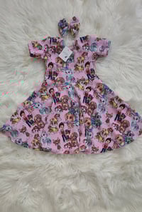 Image 2 of Paw 🐾 patrol dress and bow short sleeve 
