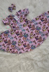 Image 4 of Paw 🐾 patrol dress and bow short sleeve 