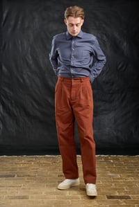 Image 2 of Club Trouser - Rust 