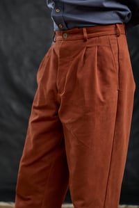 Image 14 of Club Trouser - Rust 