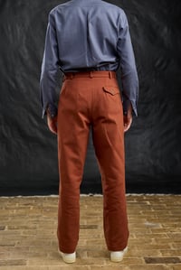 Image 13 of Club Trouser - Rust 