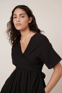 Image 3 of kowtow composure dress black