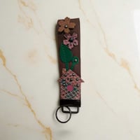 Image 1 of Leather Keychain House - Empower