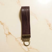 Image 2 of Leather Keychain House - Accountability