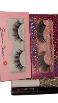 Image 5 of Princess Gift Set Bundle /Eyelash with Glue Tweezers Gift Set 