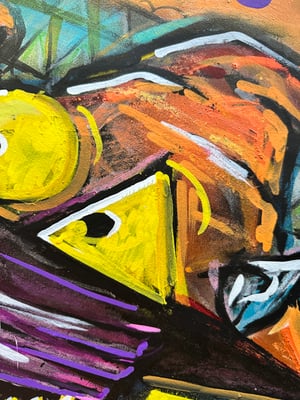 ORKO ON ACID - ORIIGNAL PAINTING 16.5 x 22.5