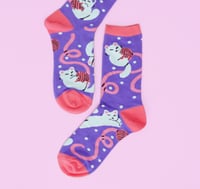 Image 1 of Chaussettes - Chats