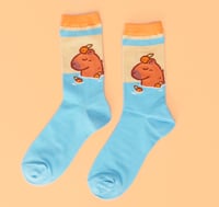 Image 1 of Chaussettes - Capybara