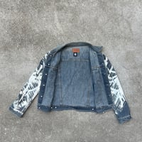Image 2 of VINTAGE JEANS ALL OVER // SMALL/MEDIUM UNISEX