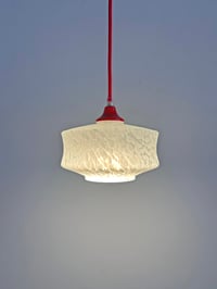 Image 4 of LÁMPARAS DE TECHO VIDRIO BLANCO, AÑOS 70