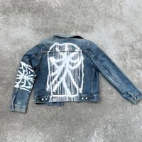 Image 1 of VINTAGE CUSTOM JEANS // LARGE UNISEX