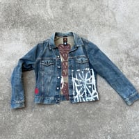 Image 4 of VINTAGE CUSTOM JEANS // LARGE UNISEX