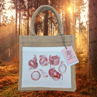 Image 1 of  NEW! - Red Onion Jute Bags