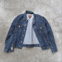 Image 2 of VINTAGE CUSTOM JEANS 2 // LARGE UNISEX