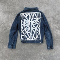 Image 1 of VINTAGE CUSTOM JEANS 2 // LARGE UNISEX