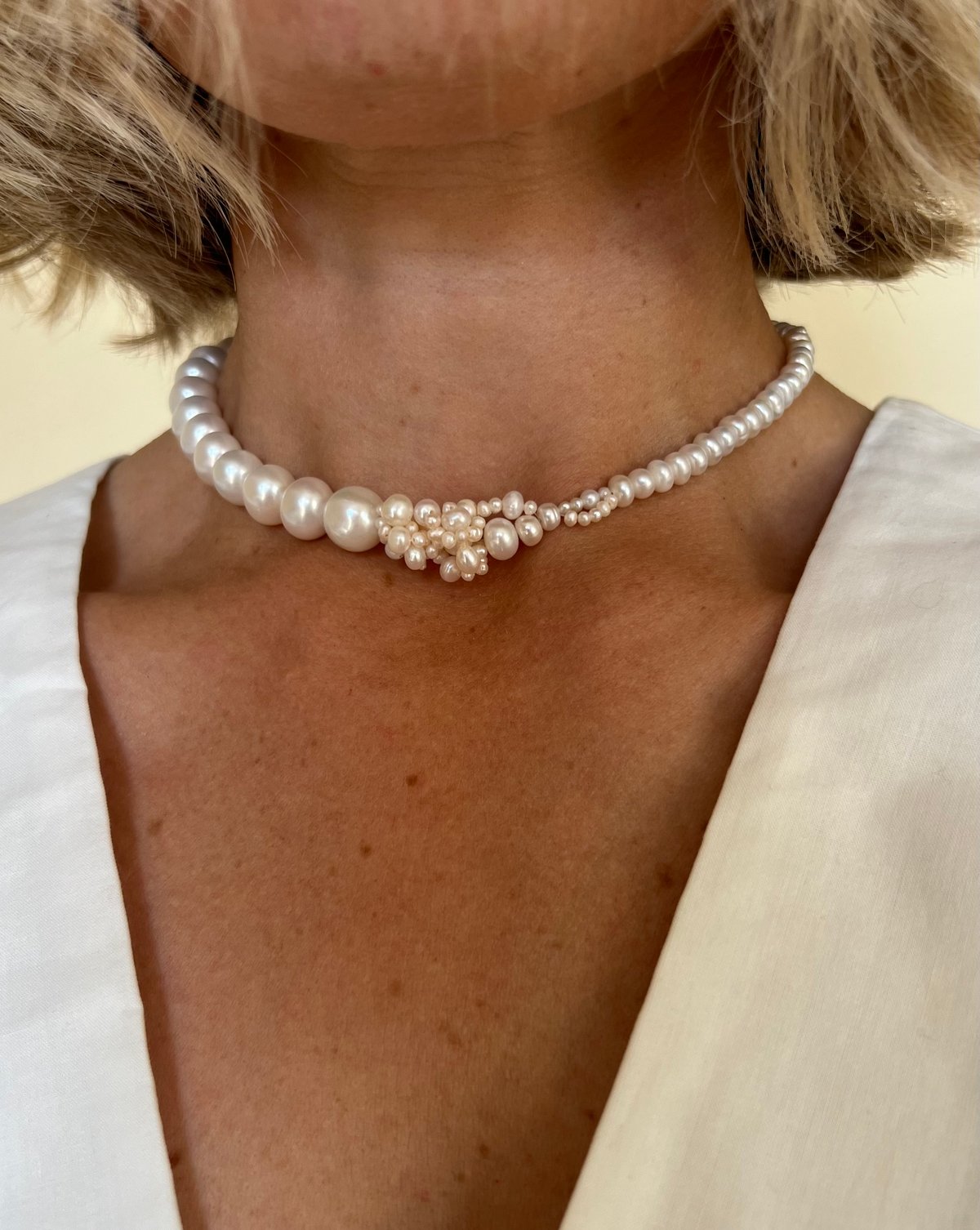 Image of Cloud 9 pearl necklace