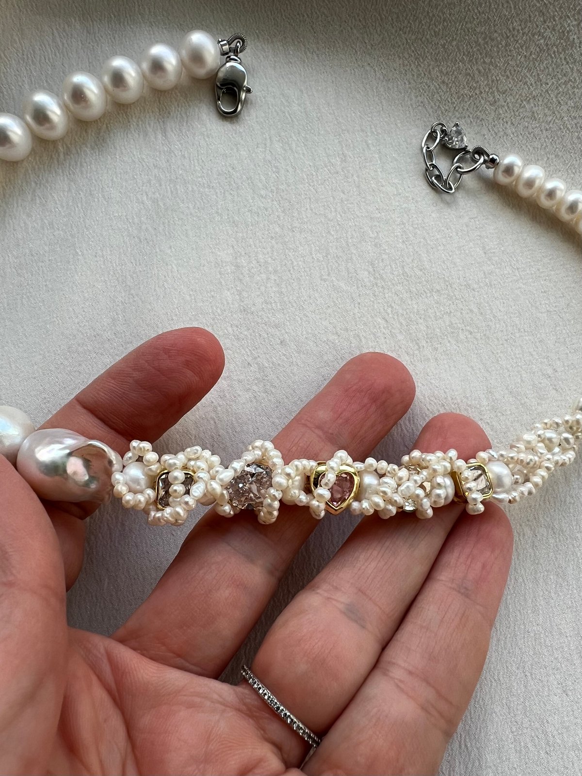 Image of Tangled love necklace 