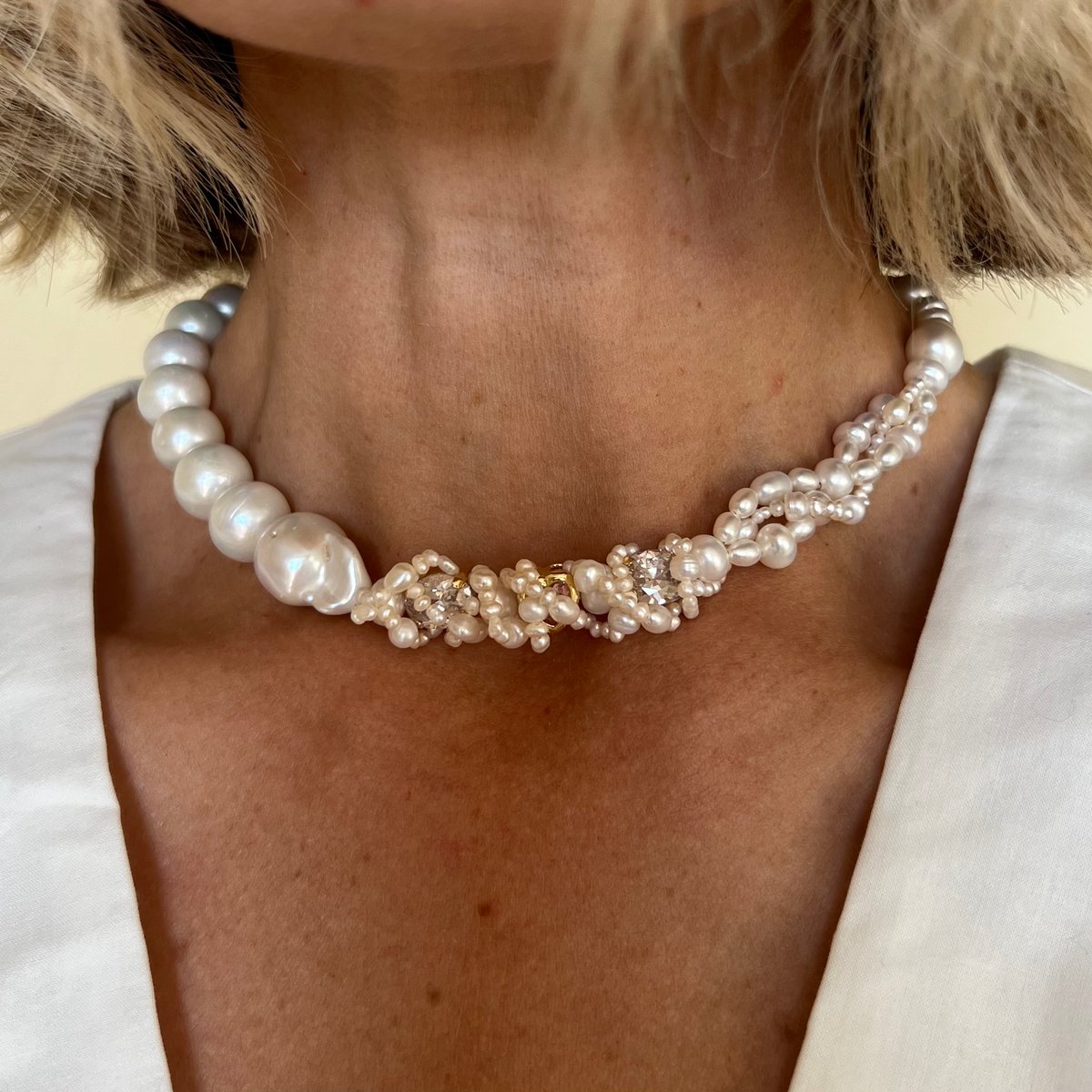 Image of Tangled love necklace