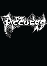 Image 1 of The Accused AD - Logo Australia Tour Tshirt 2025  PRE ORDER - GET THE SIZE YOU WANT