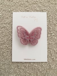 Image 2 of Shimmer Butterfly clip