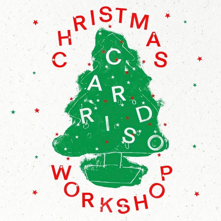 Image of Intro to Riso - Christmas Card Workshop! (Saturday November 29th 2025)