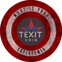 Image 3 of Texit "WHAT IS YOUR SUPERPOWER" 50/50 two sides / 640