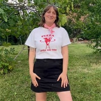 Image 5 of T-SHIRT PIZZA LOVES YOU TOO!