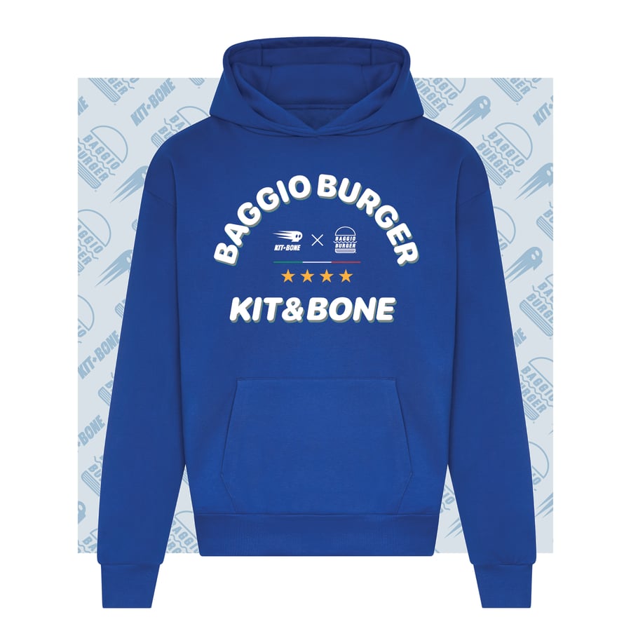 Image of Baggio Burger House Oversized Hoodie