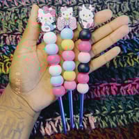 Image 1 of 5MM HELLO KITTY CROCHET HOOKS 