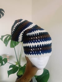 Image 5 of SLOUCHY CROCHET BEANIE 
